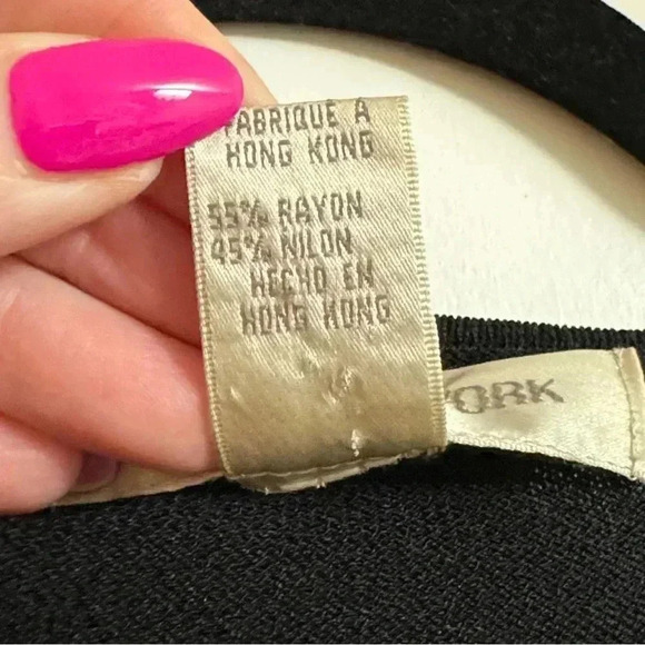 VINTAGE Jones New York Zip Up Sweater 80’s 90’s Work Wear Date Night Jackie O - Picture 6 of 11